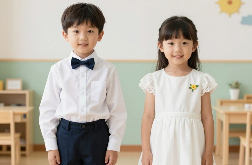 Elegancki strój na pasowanie na przedszkolaka ubiór dla chłopca i dziewczynki