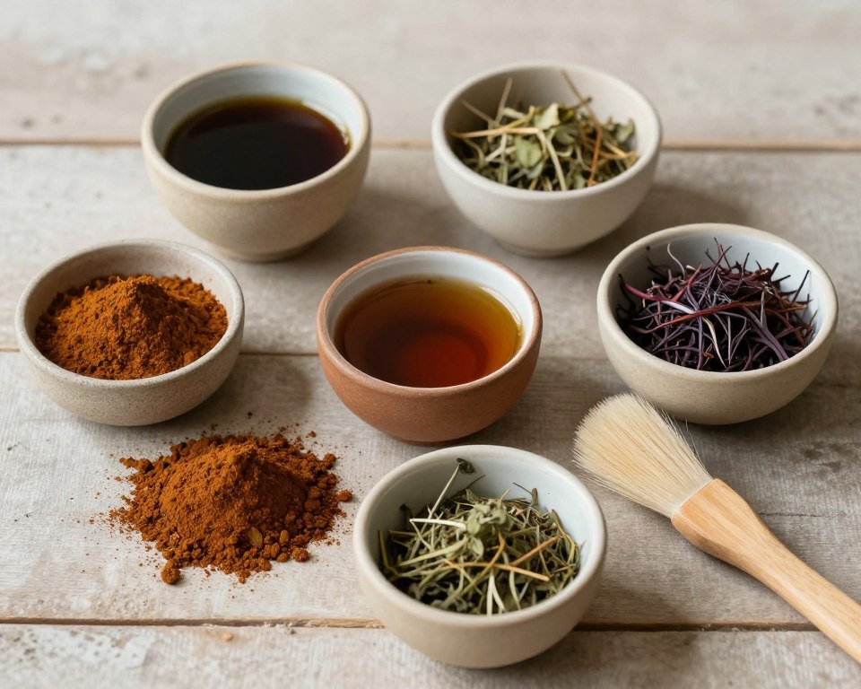 Naturalne alternatywy dla chemicznego farbowania włosów