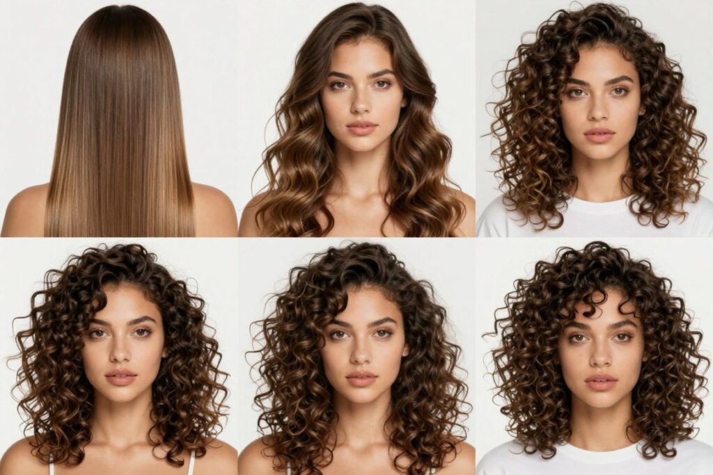 Różne typy włosów wymagające odmiennego podejścia do farbowania