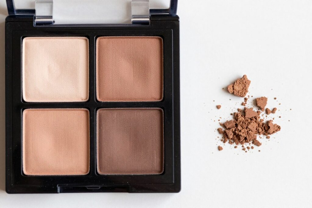 Całkowicie naprawiony cień do powiek gotowy do użycia