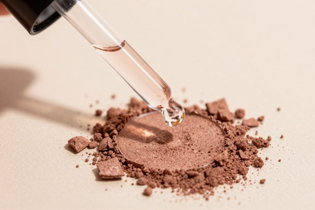 Gliceryna do naprawy pokruszonego cienia