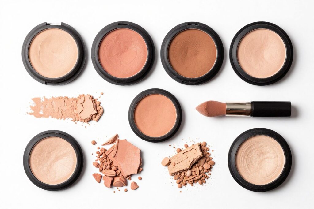 Inne kosmetyki prasowane do naprawy - róże i bronzery