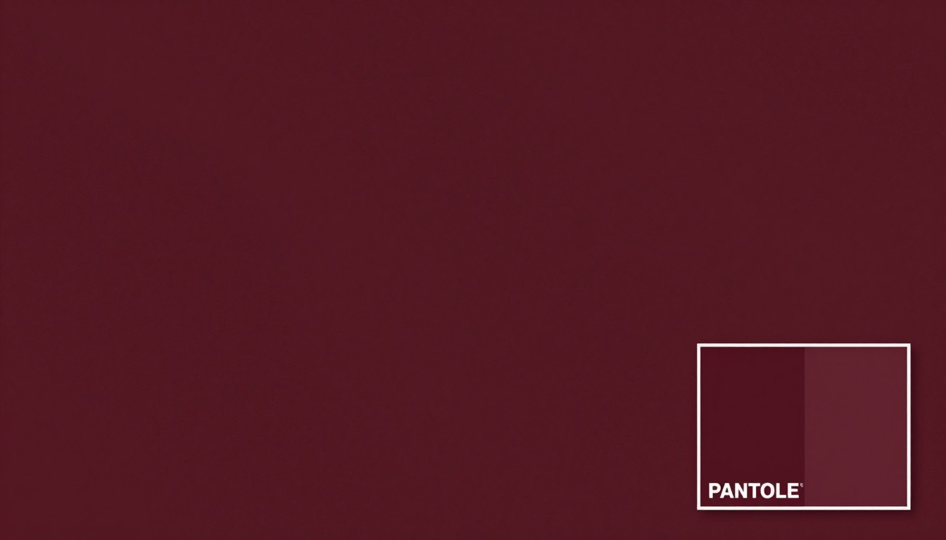 Kolor marsala - próbka odcienia przedstawiająca głęboki, ciepły ton czerwonego wina