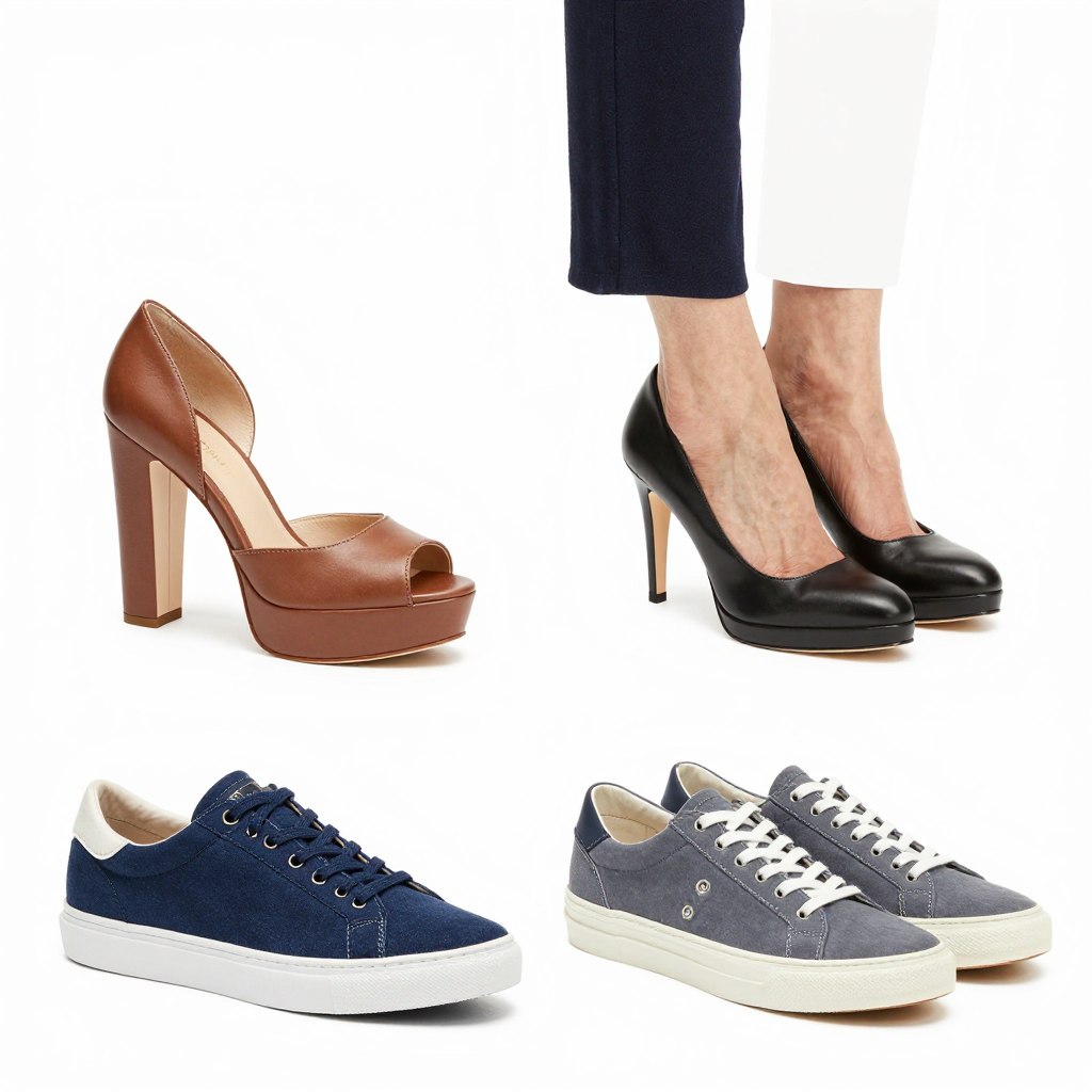 Nieodpowiednie buty dla kobiet po 40 roku życia Nieodpowiednie buty dla kobiet po 40 roku życia