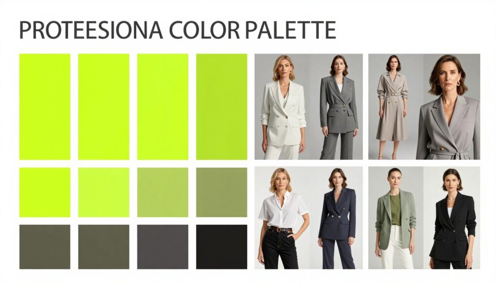 Paleta kolorów - neonowe versus eleganckie dla kobiet po 40 Paleta kolorów - neonowe versus eleganckie dla kobiet po 40