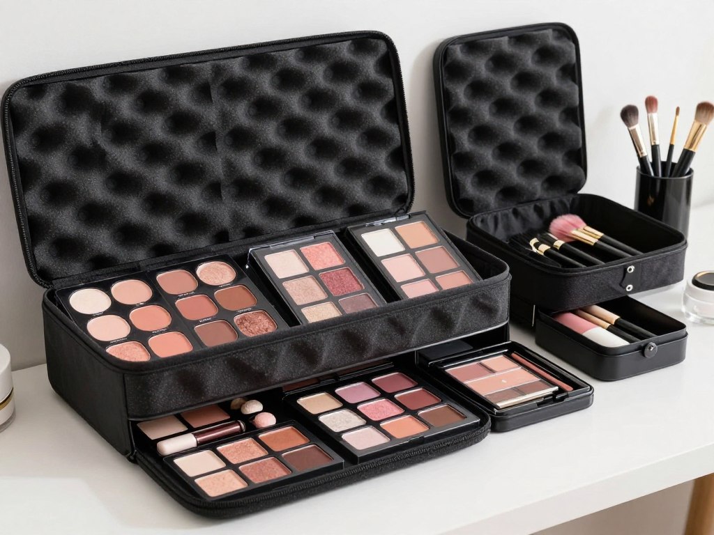 Prawidłowe przechowywanie cieni do powiek zapobiegające kruszeniu