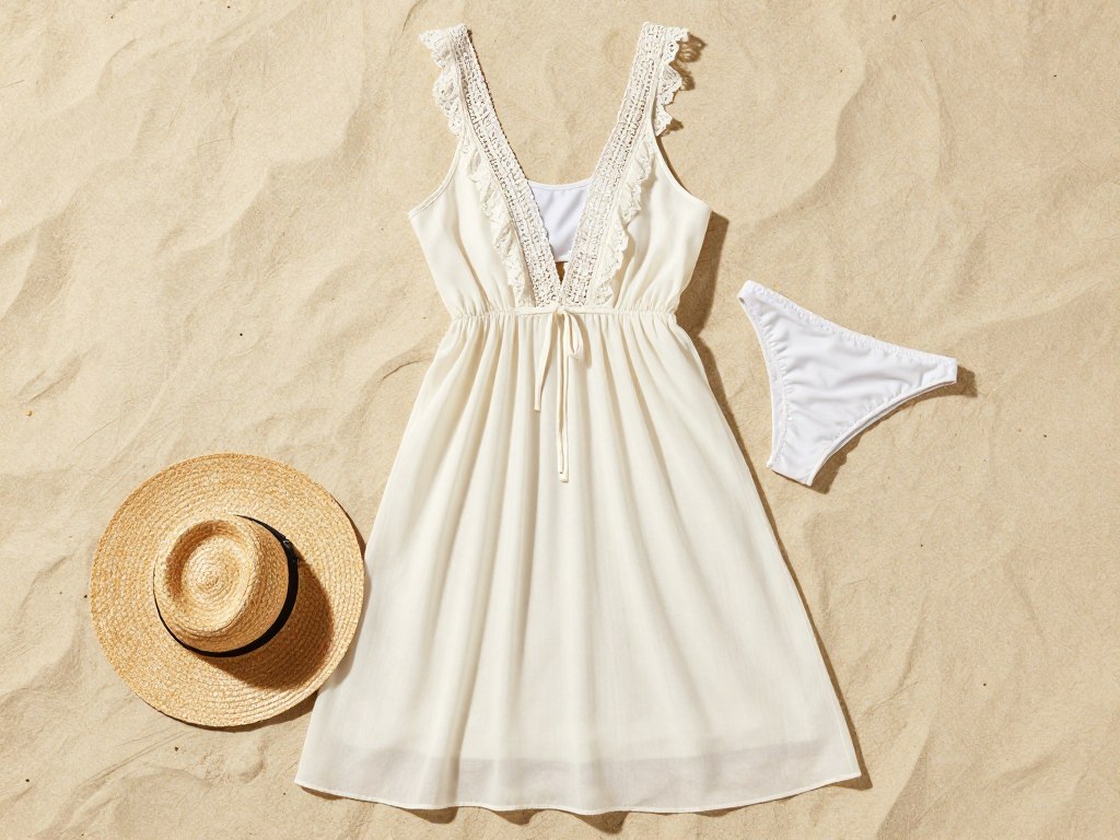 Sukienka plażowa w stylu boho