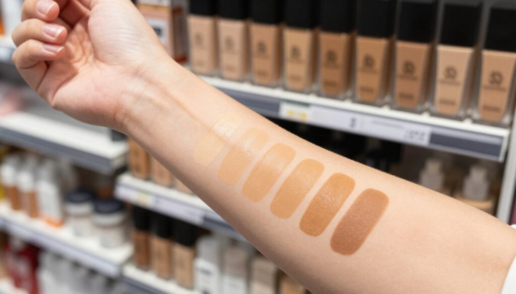 jak dobrać kolor podkładu paleta odcieni