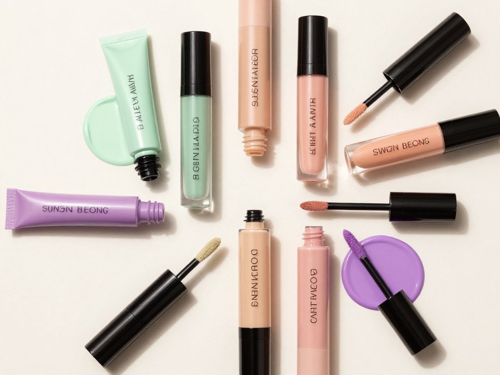 kolorowe bazy korygujące pod podkład