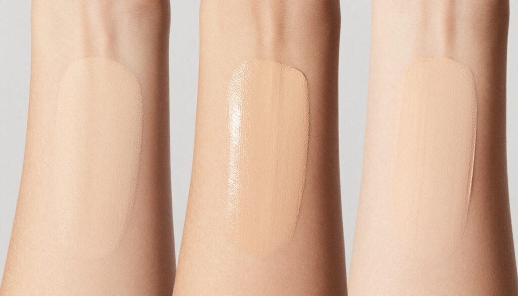 poziomy krycia podkładu porównanie