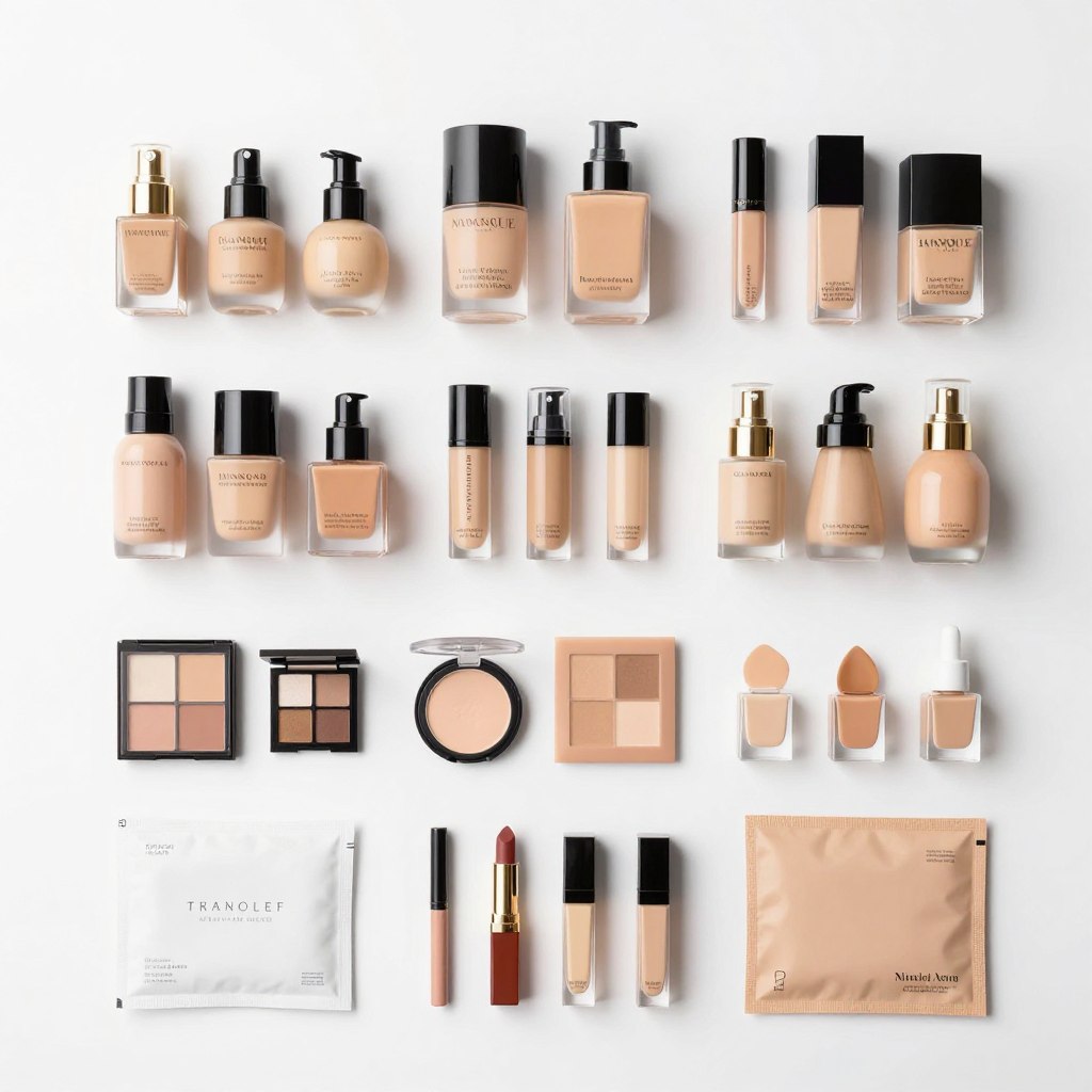 próbki podkładów mini opakowania