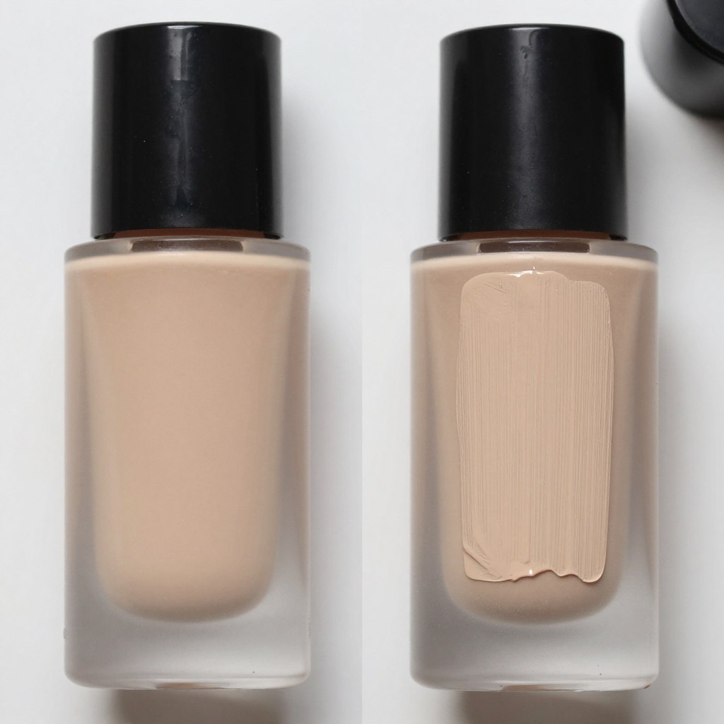 ścierający się podkład po kilku godzinach