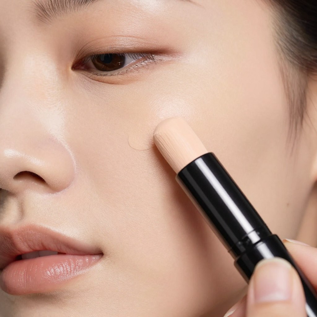 stick podkład aplikacja na twarz