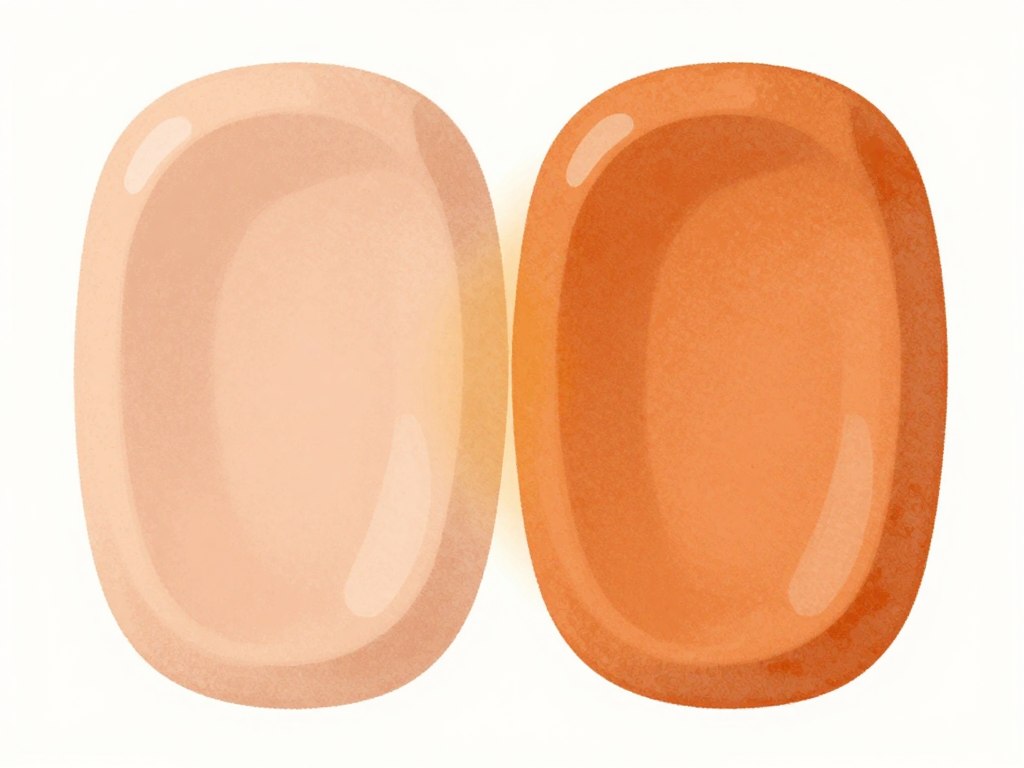 utlenienie podkładu zmiana koloru na skórze