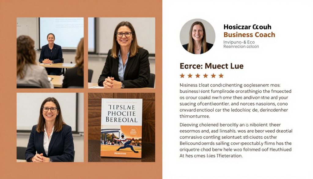 Bio przykład dla trenera - storytelling