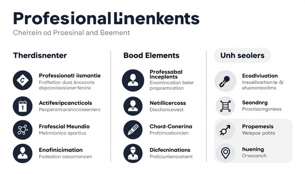 Elementy profesjonalnego biogramu - kompletna lista