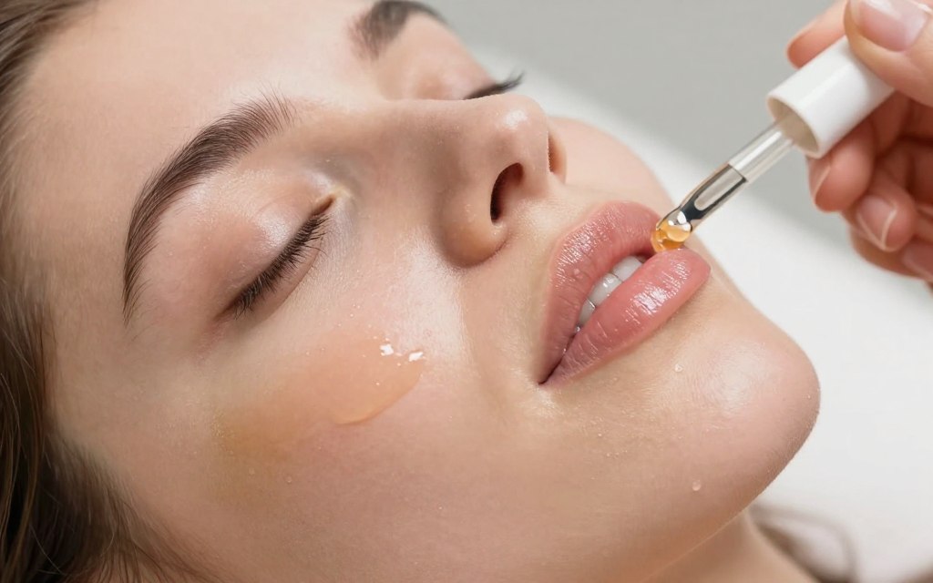 Nocna pielęgnacja ust po noszeniu czerwonej szminki