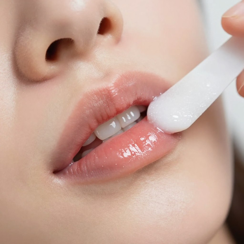 Przygotowanie ust do makijażu - peeling i nawilżanie