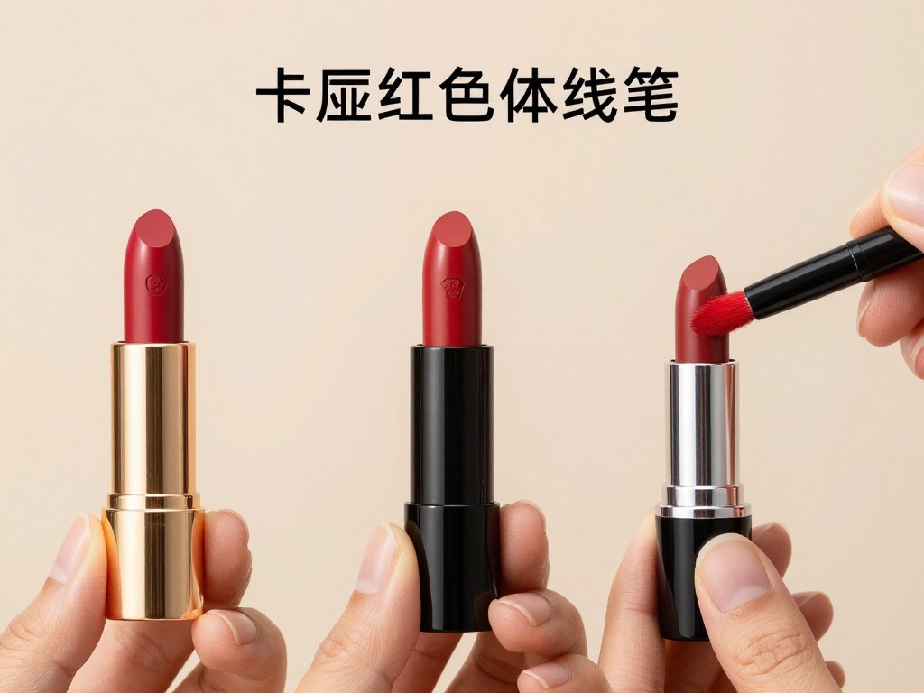 Różne techniki aplikacji czerwonej szminki