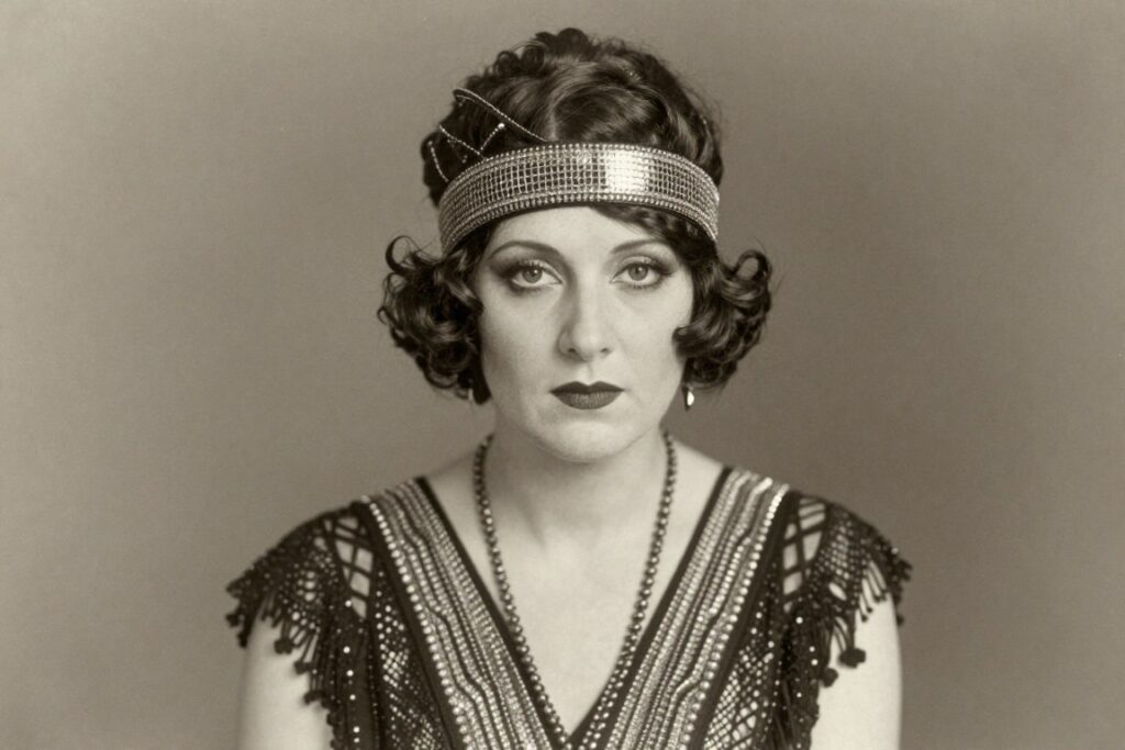 archiwalne zdjęcie aktorki z lat 20