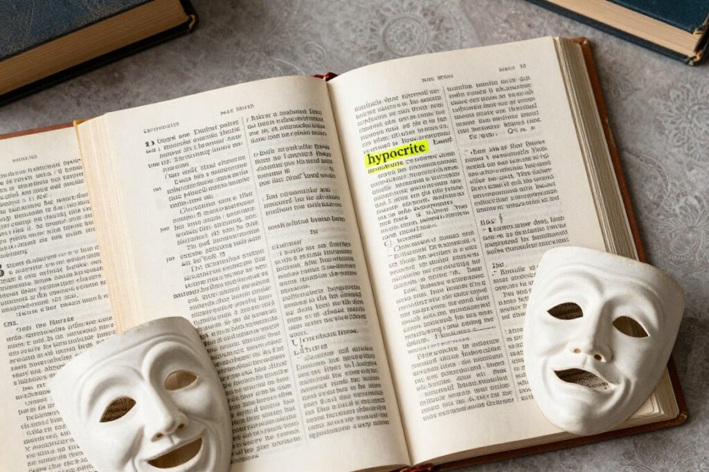 hipokryta definicja słownikowa i etymologia